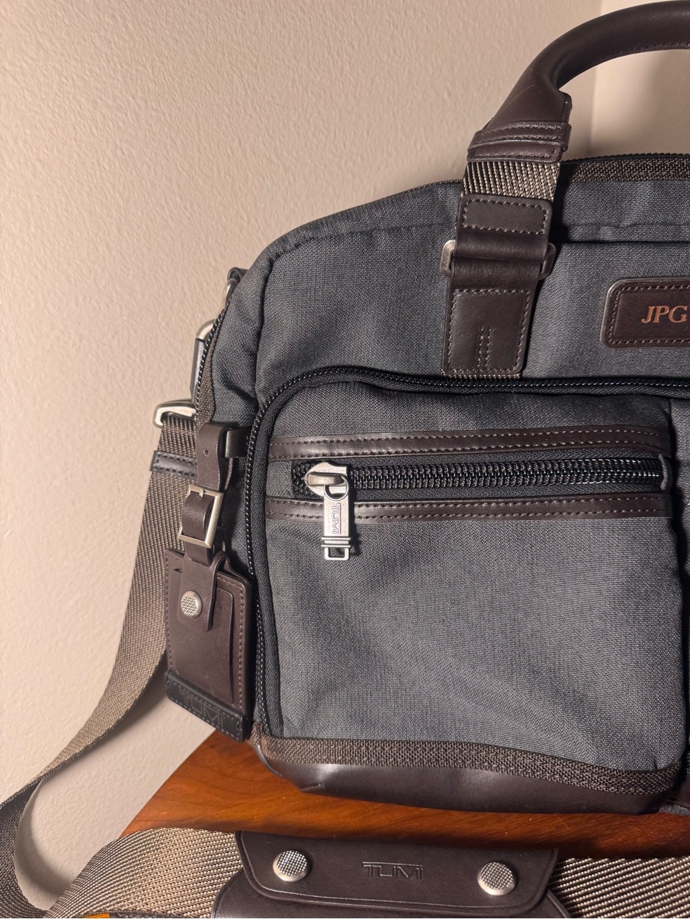 TUMI Alpha Bravo Andersen Slim Commuter Briefcase - Picture 3 of 12